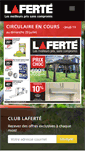 Mobile Screenshot of laferte.com